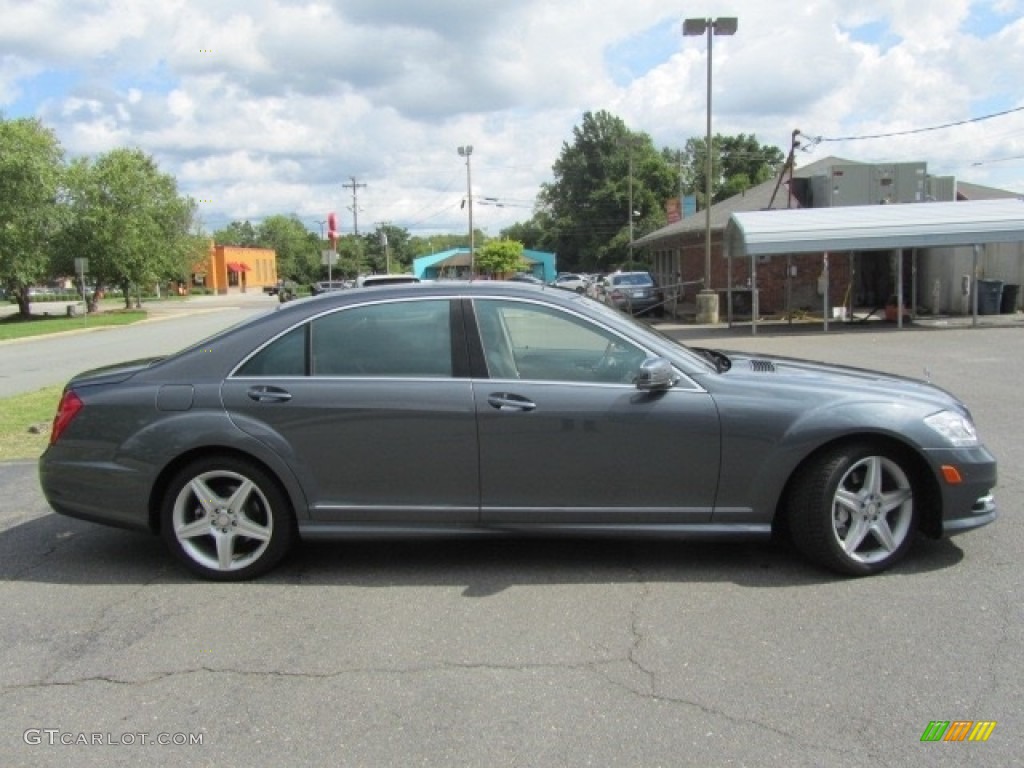 2011 S 550 4Matic Sedan - Flint Grey Metallic / Grey/Dark Grey photo #11