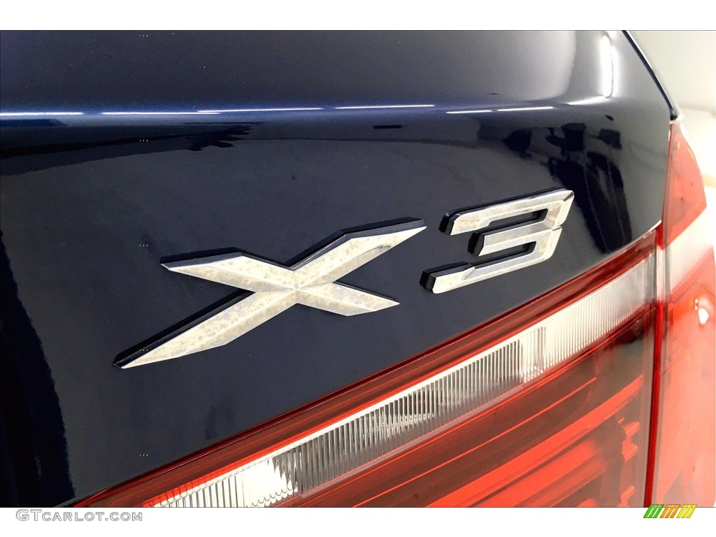 2017 X3 sDrive28i - Deep Sea Blue Metallic / Black photo #7