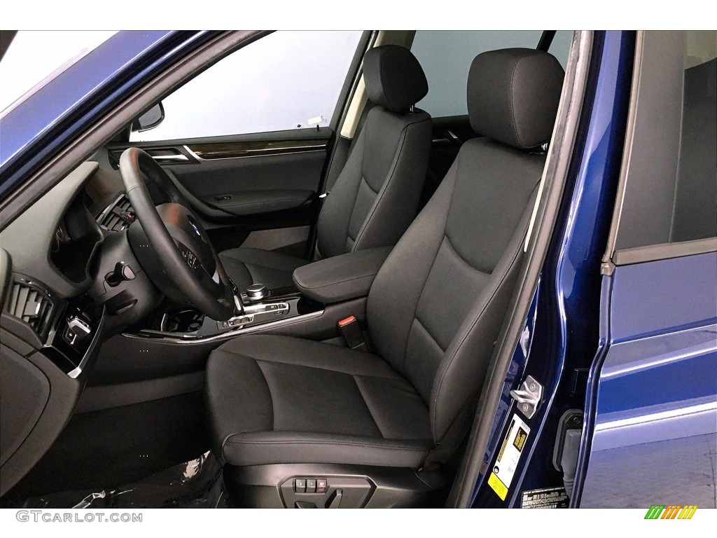 2017 X3 sDrive28i - Deep Sea Blue Metallic / Black photo #28