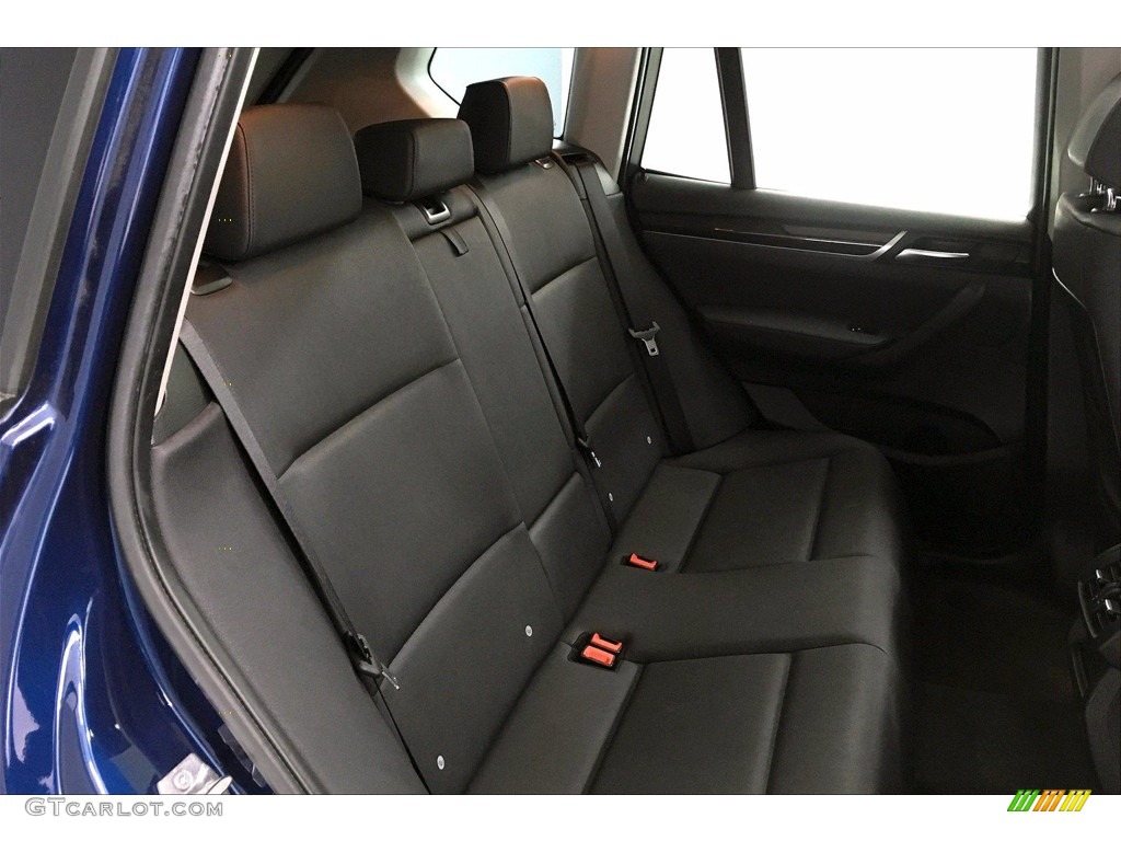 2017 X3 sDrive28i - Deep Sea Blue Metallic / Black photo #29