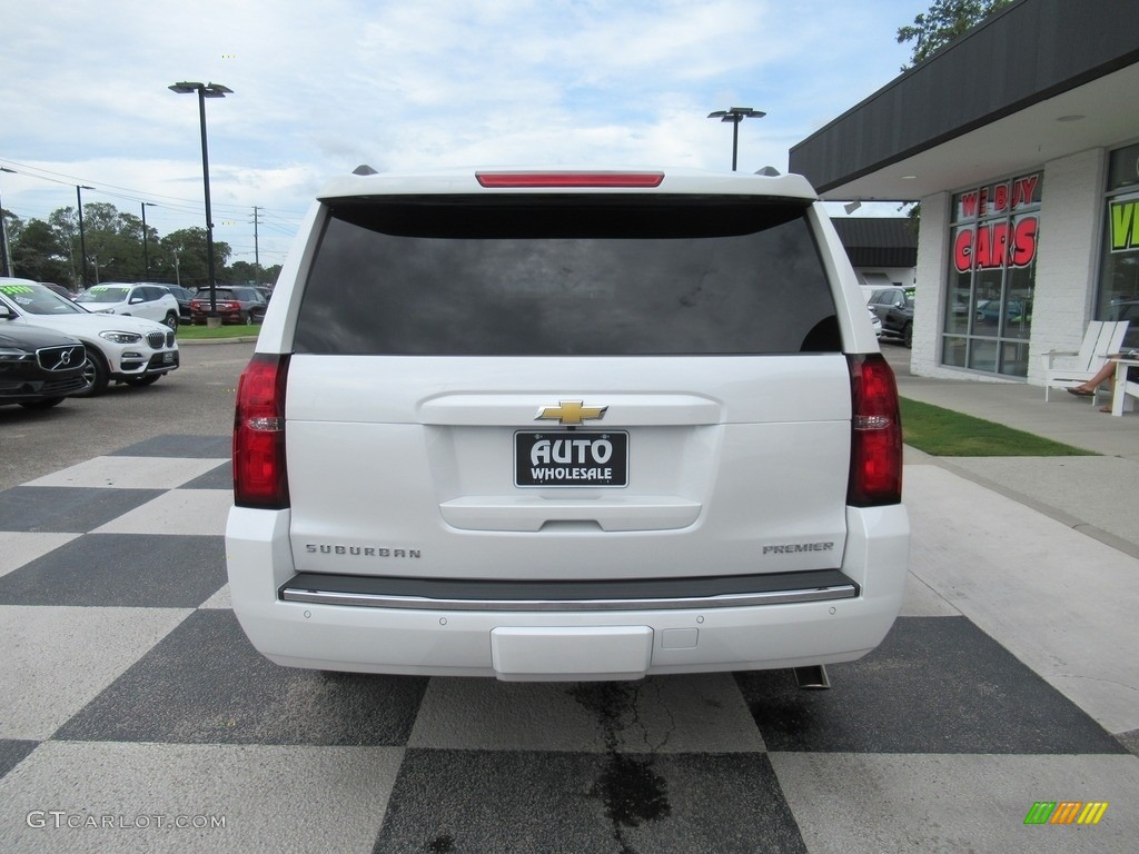 2019 Suburban Premier 4WD - Iridescent Pearl Tricoat / Jet Black/Mahogany photo #4