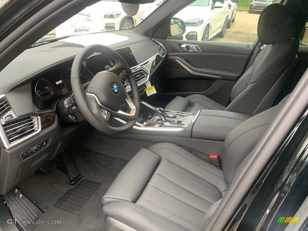 Black Interior 2021 BMW X5 xDrive40i Photo #139389437