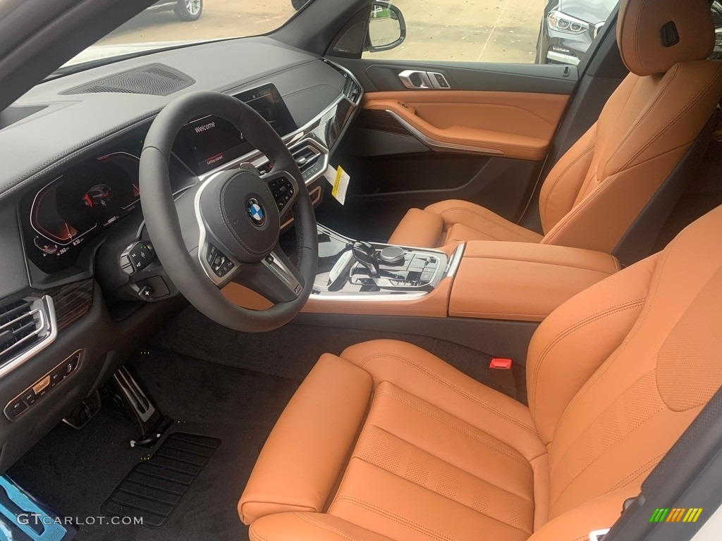 Cognac Interior 2021 BMW X5 xDrive40i Photo #139389452