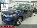 Obsidian Blue Pearl 2018 Honda CR-V LX AWD