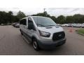 Ingot Silver 2016 Ford Transit 350 Wagon XL LR Long Exterior