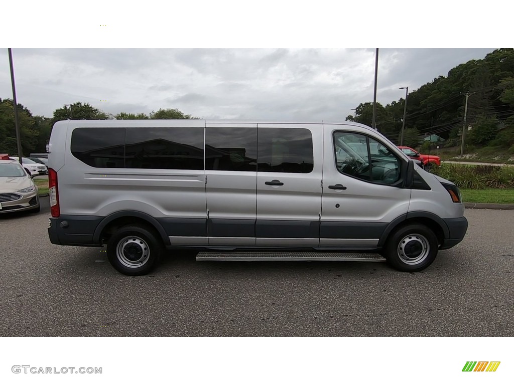 Ingot Silver 2016 Ford Transit 350 Wagon XL LR Long Exterior Photo #139390766