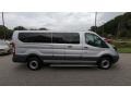 Ingot Silver 2016 Ford Transit 350 Wagon XL LR Long Exterior