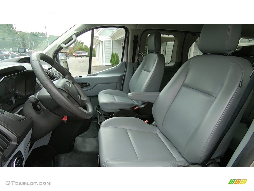 Pewter Interior 2016 Ford Transit 350 Wagon XL LR Long Photo #139390775