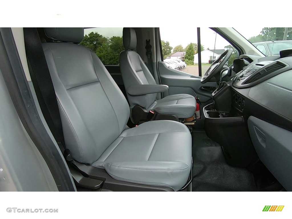 Pewter Interior 2016 Ford Transit 350 Wagon XL LR Long Photo #139390811