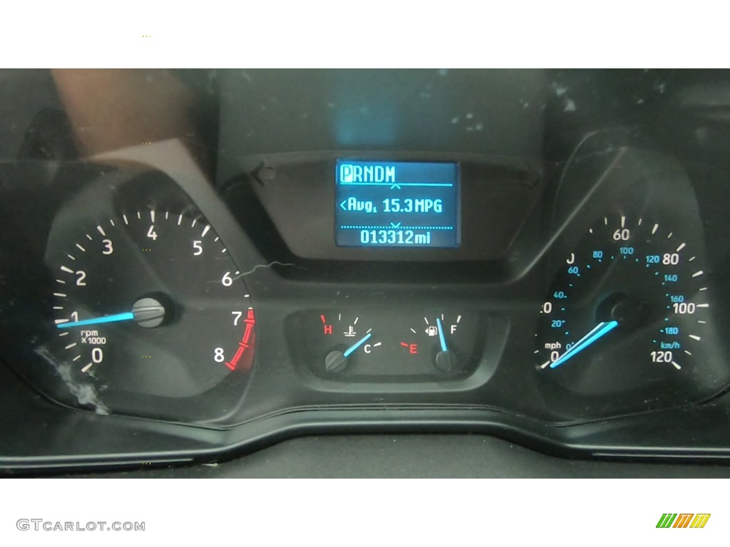2019 Transit Van 250 LR Regular - Oxford White / Charcoal black photo #13