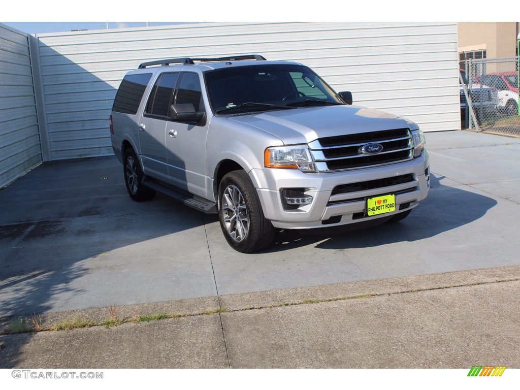 2016 Expedition EL XLT - Ingot Silver Metallic / King Ranch Mesa Brown/Ebony photo #2