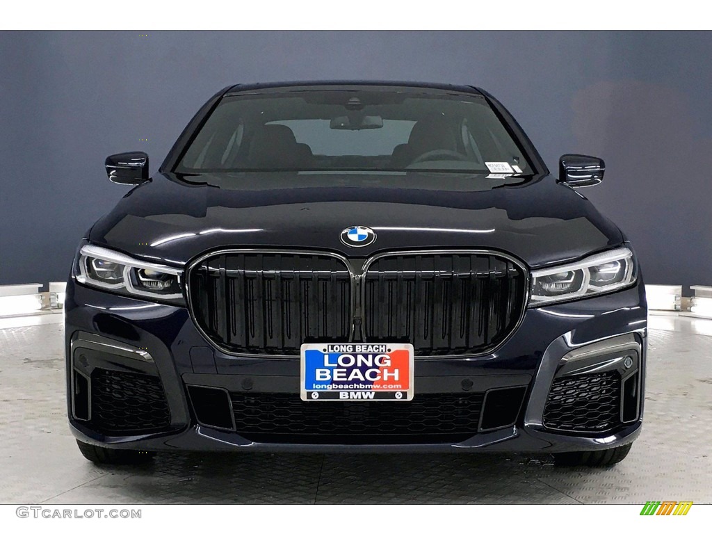 2021 7 Series 740i Sedan - Carbon Black Metallic / Mocha photo #2
