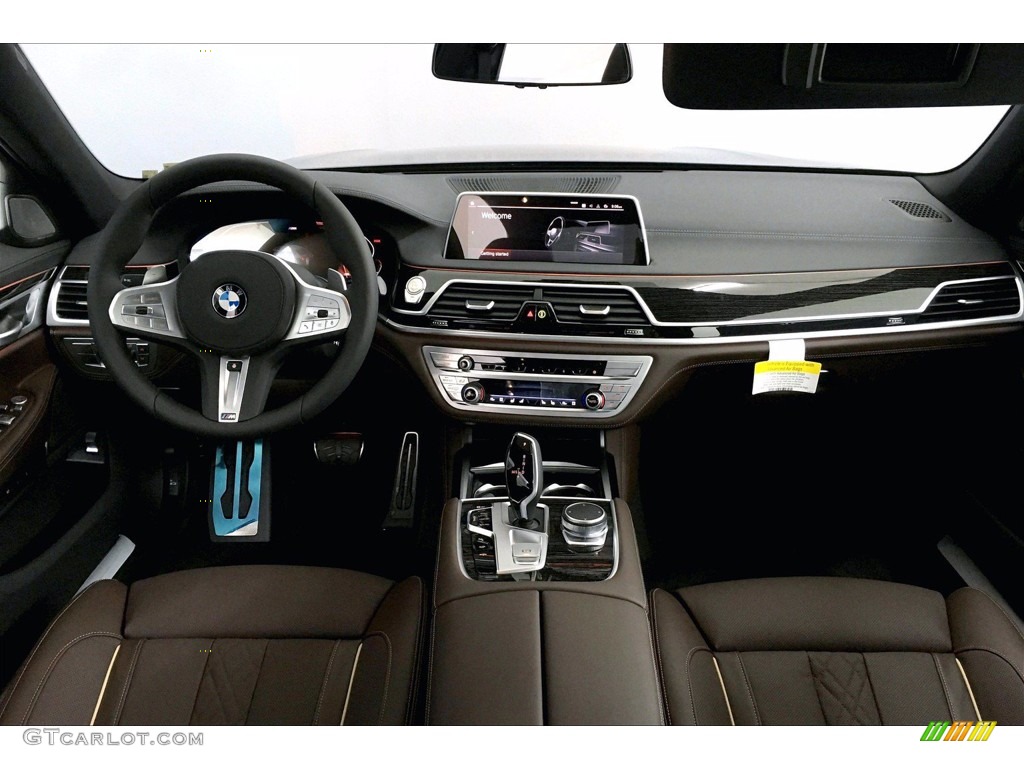 2021 7 Series 740i Sedan - Carbon Black Metallic / Mocha photo #5