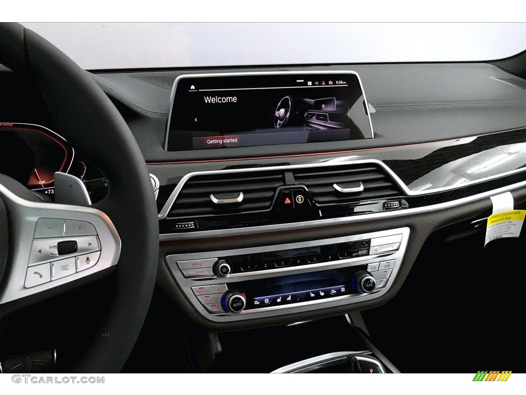 2021 7 Series 740i Sedan - Carbon Black Metallic / Mocha photo #6