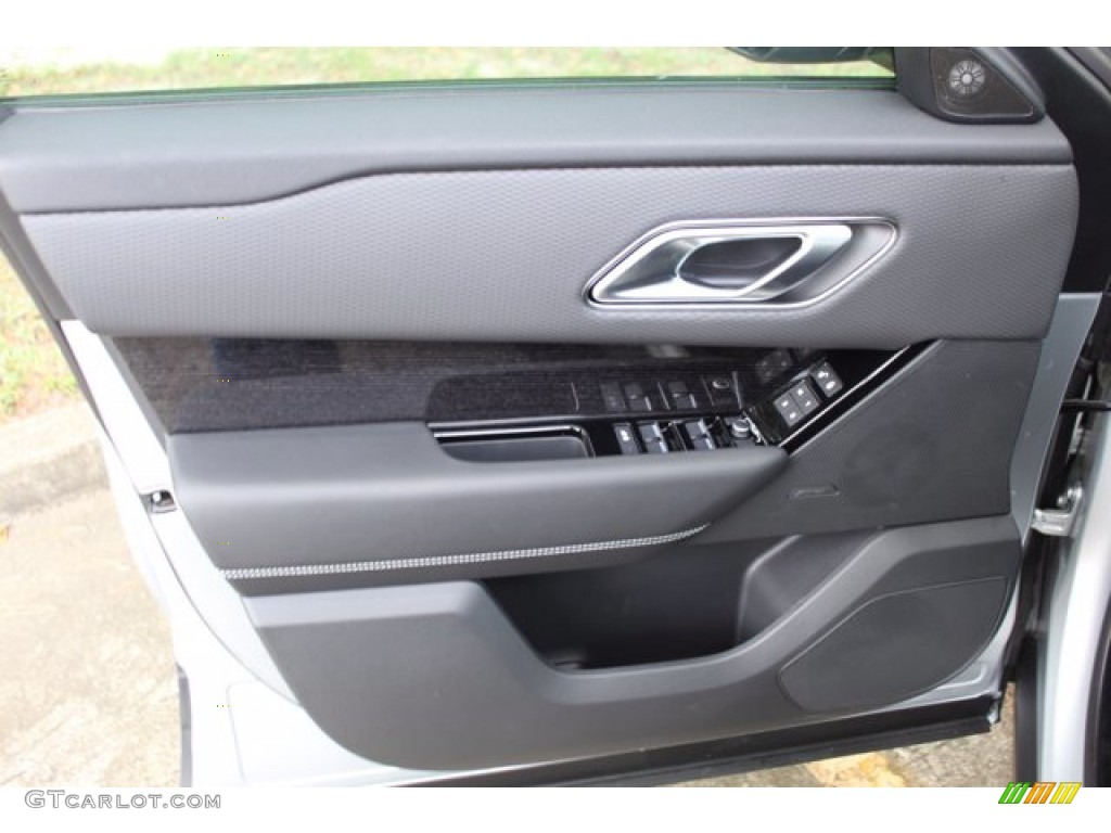 2020 Land Rover Range Rover Velar S Ebony/Ebony Door Panel Photo #139391260
