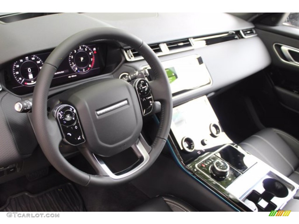 2020 Land Rover Range Rover Velar S Ebony/Ebony Dashboard Photo #139391311