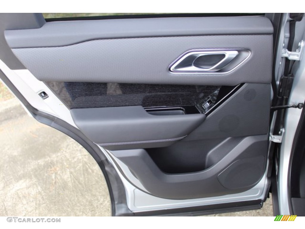 2020 Land Rover Range Rover Velar S Ebony/Ebony Door Panel Photo #139391470