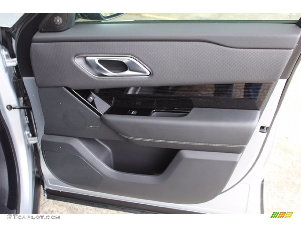 2020 Land Rover Range Rover Velar S Ebony/Ebony Door Panel Photo #139391569