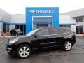 Mosaic Black Metallic 2017 Chevrolet Traverse LT AWD Exterior