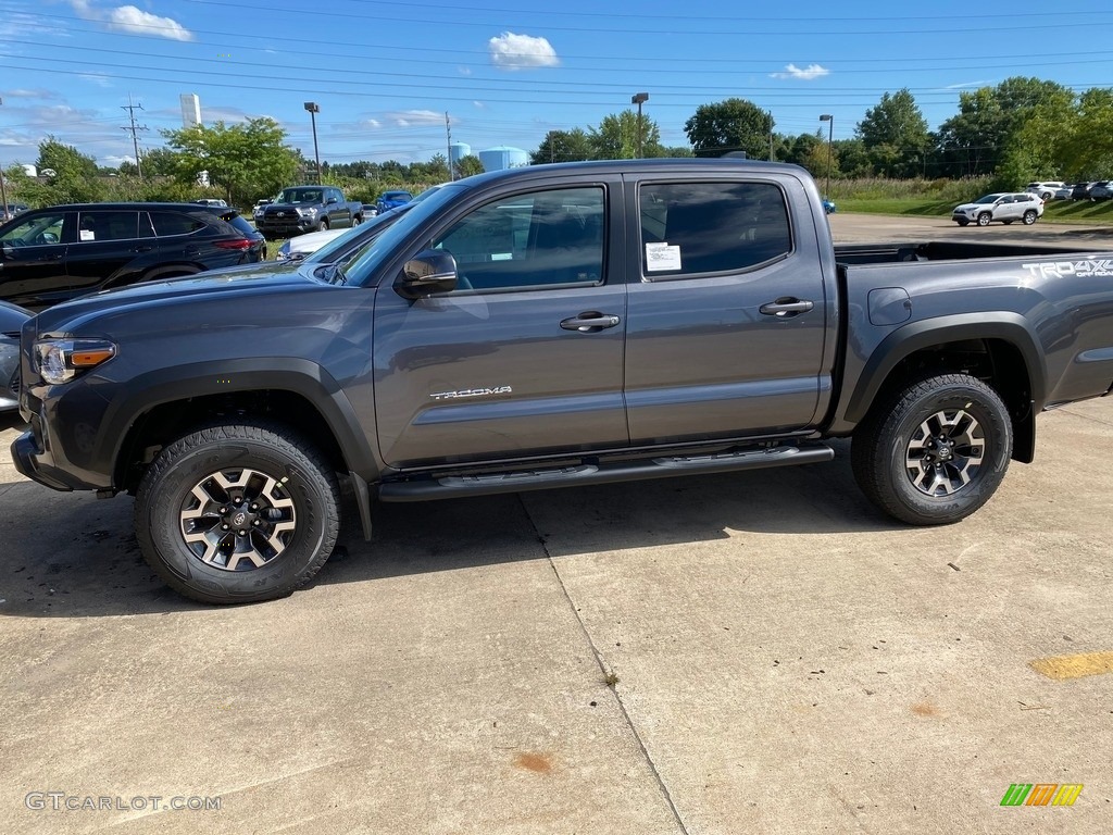 2020 Tacoma TRD Off Road Double Cab 4x4 - Magnetic Gray Metallic / TRD Cement/Black photo #1