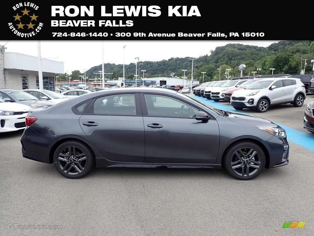 2020 Forte GT-Line - Gravity Grey / Black photo #1