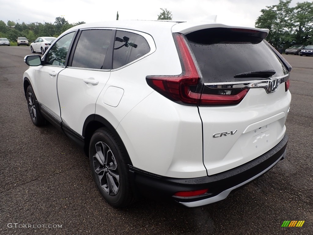 2020 CR-V EX AWD - Platinum White Pearl / Ivory photo #2