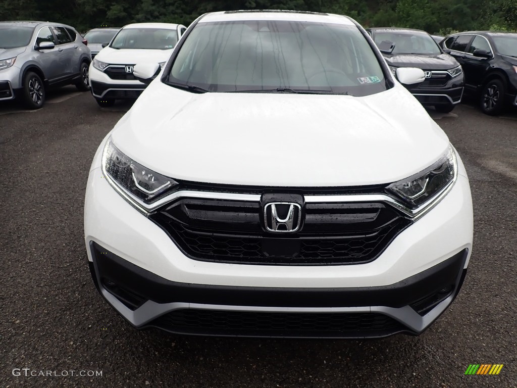 2020 CR-V EX AWD - Platinum White Pearl / Ivory photo #6