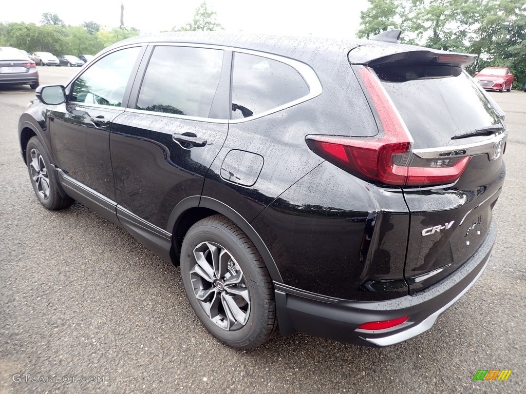 2020 CR-V EX AWD - Crystal Black Pearl / Gray photo #3