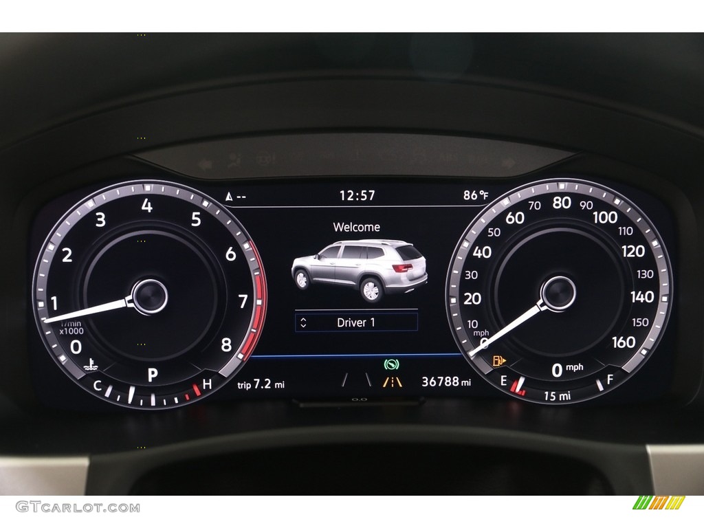 2019 Volkswagen Atlas SEL R-Line 4Motion Gauges Photo #139394559
