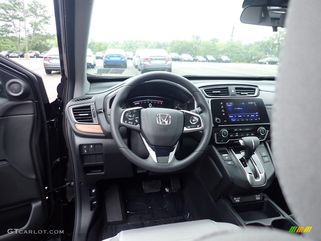 2020 CR-V EX AWD - Crystal Black Pearl / Gray photo #12