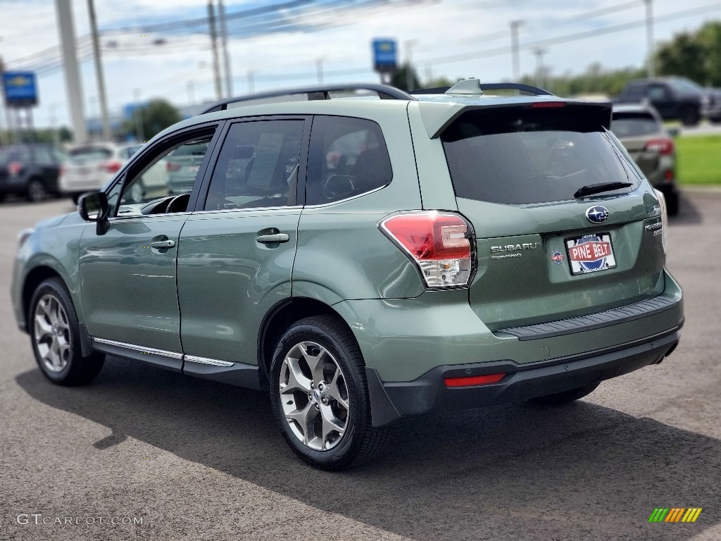 2017 Forester 2.5i Touring - Jasmine Green Metallic / Black photo #11