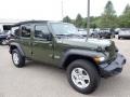 Sarge Green 2021 Jeep Wrangler Unlimited Sport 4x4 Exterior