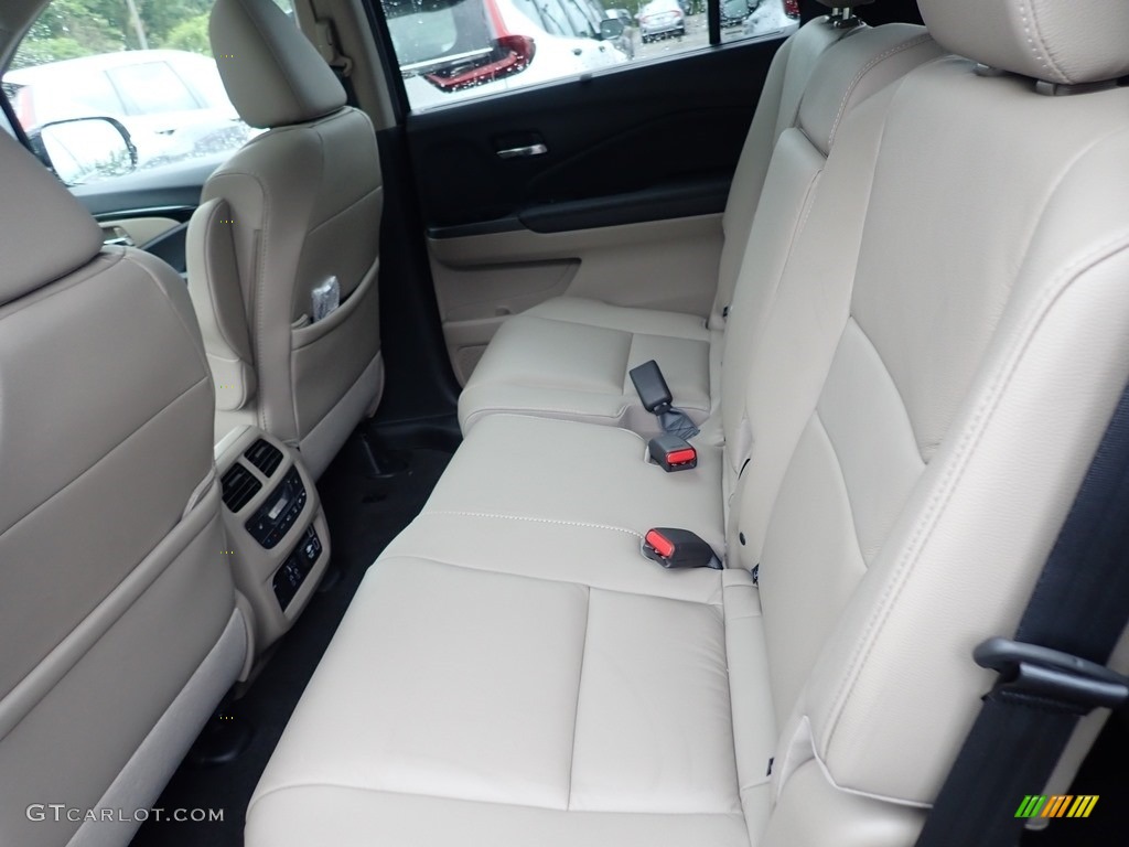 2021 Pilot Touring AWD - Deep Scarlet Pearl / Beige photo #8