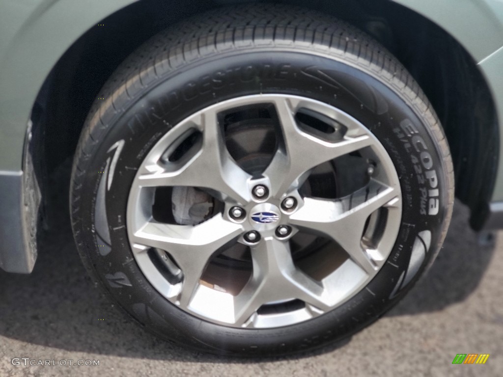 2017 Forester 2.5i Touring - Jasmine Green Metallic / Black photo #15