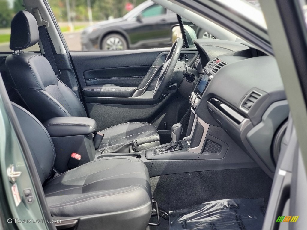 2017 Forester 2.5i Touring - Jasmine Green Metallic / Black photo #18