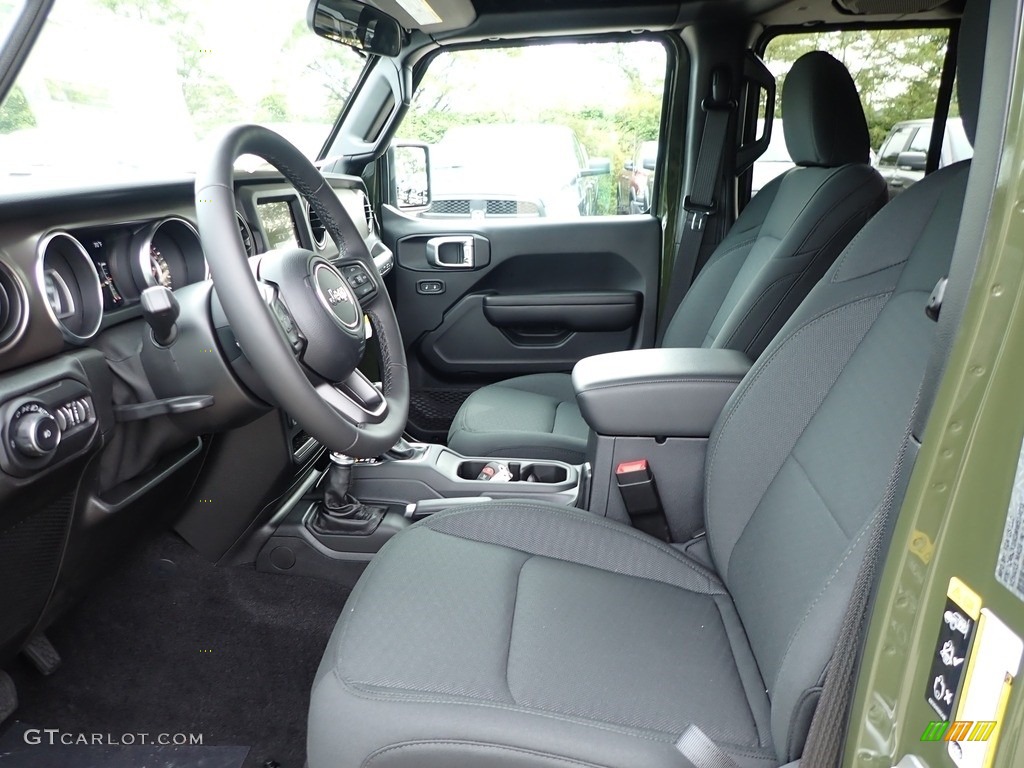 2021 Jeep Wrangler Unlimited Sport 4x4 Front Seat Photo #139395396