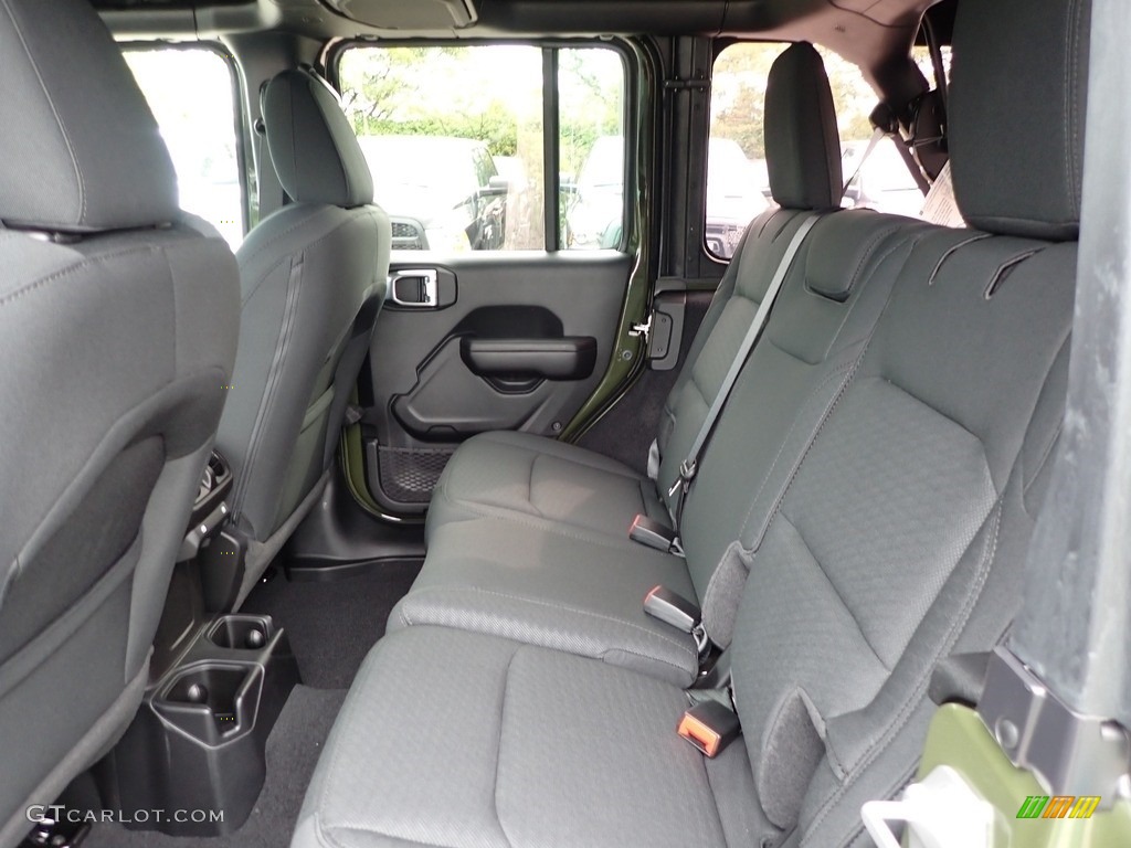 2021 Jeep Wrangler Unlimited Sport 4x4 Rear Seat Photo #139395420