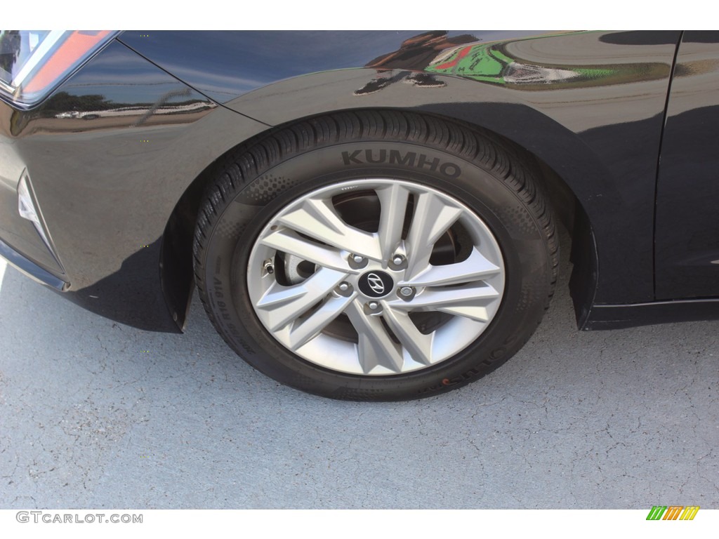 2019 Elantra SEL - Phantom Black / Beige photo #5