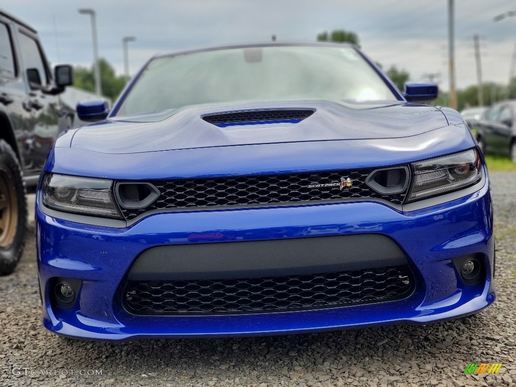 2020 Charger Scat Pack - IndiGo Blue / Black photo #2