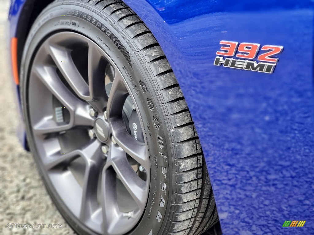 2020 Charger Scat Pack - IndiGo Blue / Black photo #4