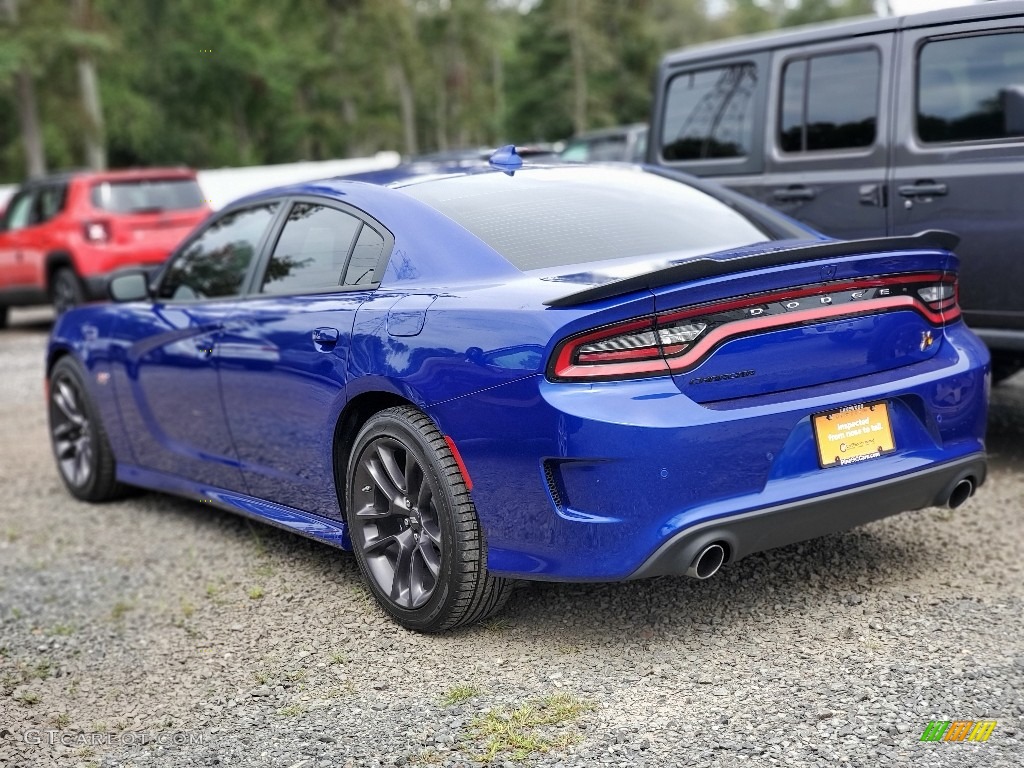 2020 Charger Scat Pack - IndiGo Blue / Black photo #5