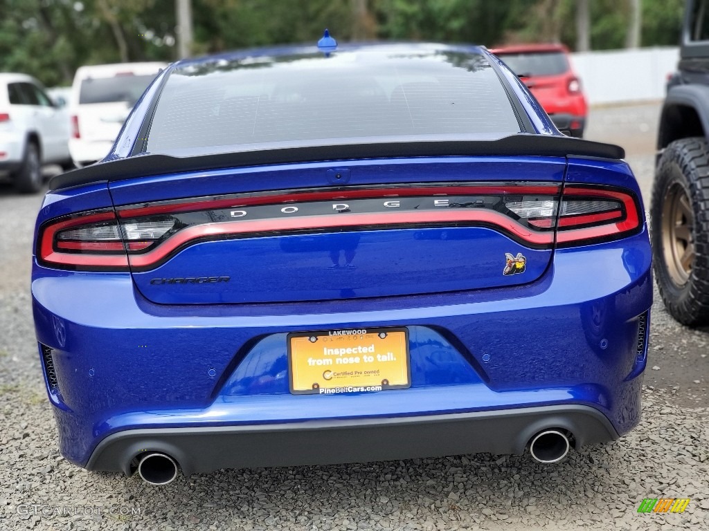 2020 Charger Scat Pack - IndiGo Blue / Black photo #6