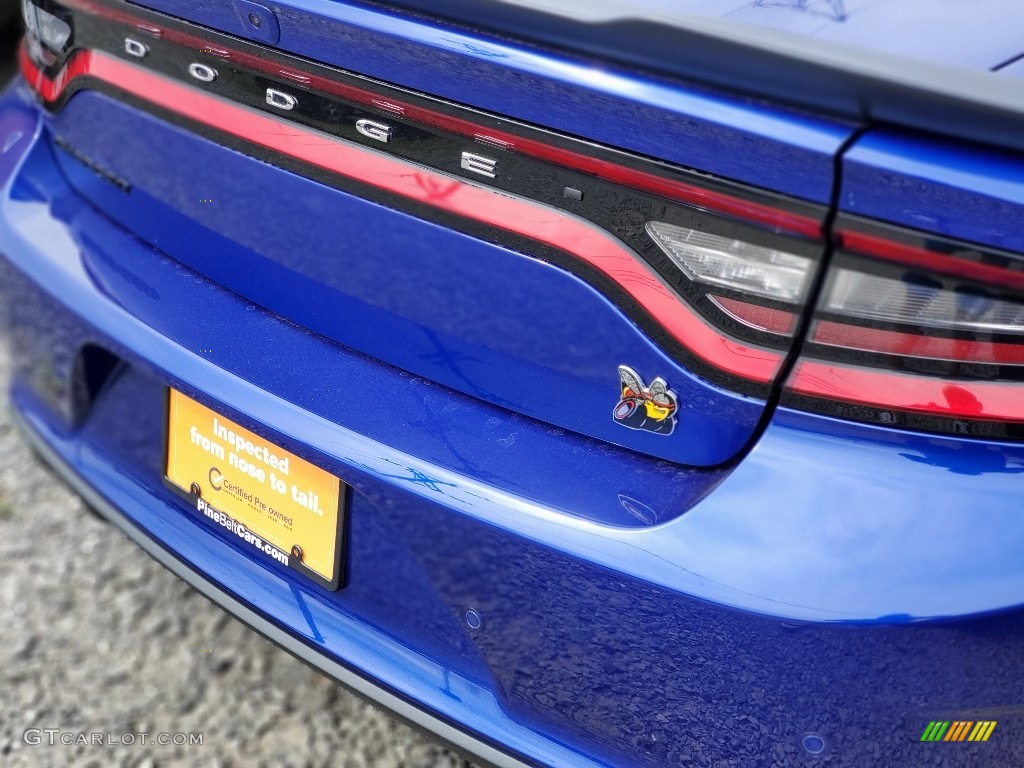 2020 Charger Scat Pack - IndiGo Blue / Black photo #7