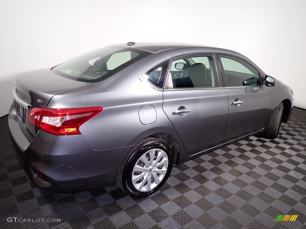 2016 Sentra S - Brilliant Silver / Charcoal photo #14