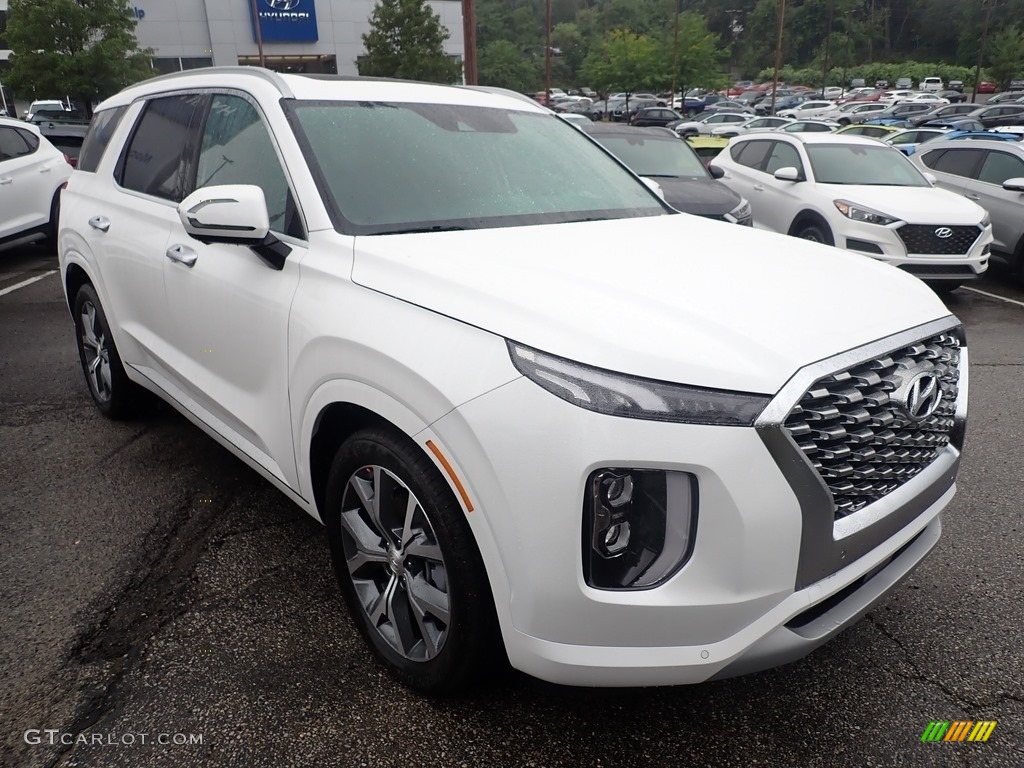 Hyper White 2021 Hyundai Palisade Limited AWD Exterior Photo #139398282