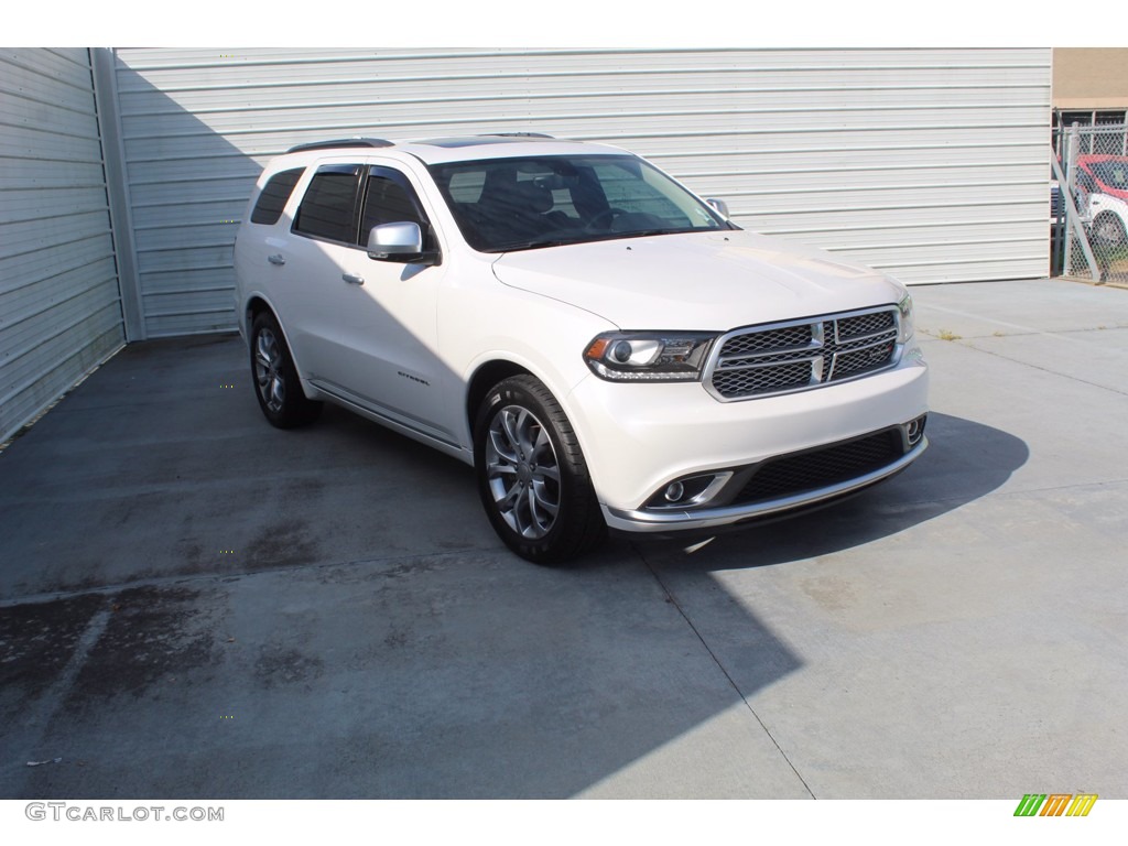 2017 Durango Citadel Anodized Platinum - Vice White Tri-Coat Pearl / Black photo #2