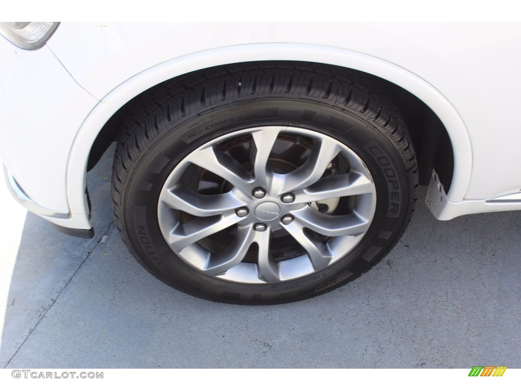 2017 Dodge Durango Citadel Anodized Platinum Wheel Photo #139398489