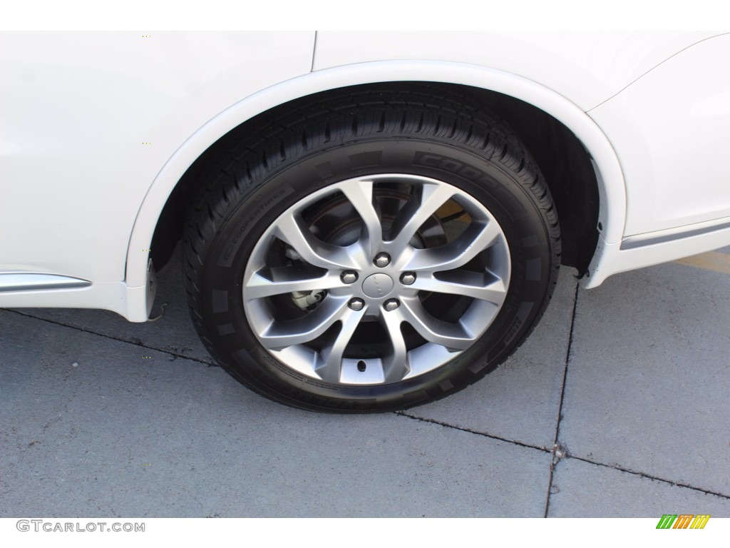 2017 Dodge Durango Citadel Anodized Platinum Wheel Photo #139398510
