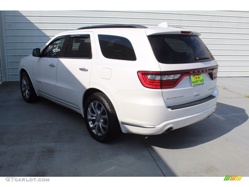 2017 Durango Citadel Anodized Platinum - Vice White Tri-Coat Pearl / Black photo #8