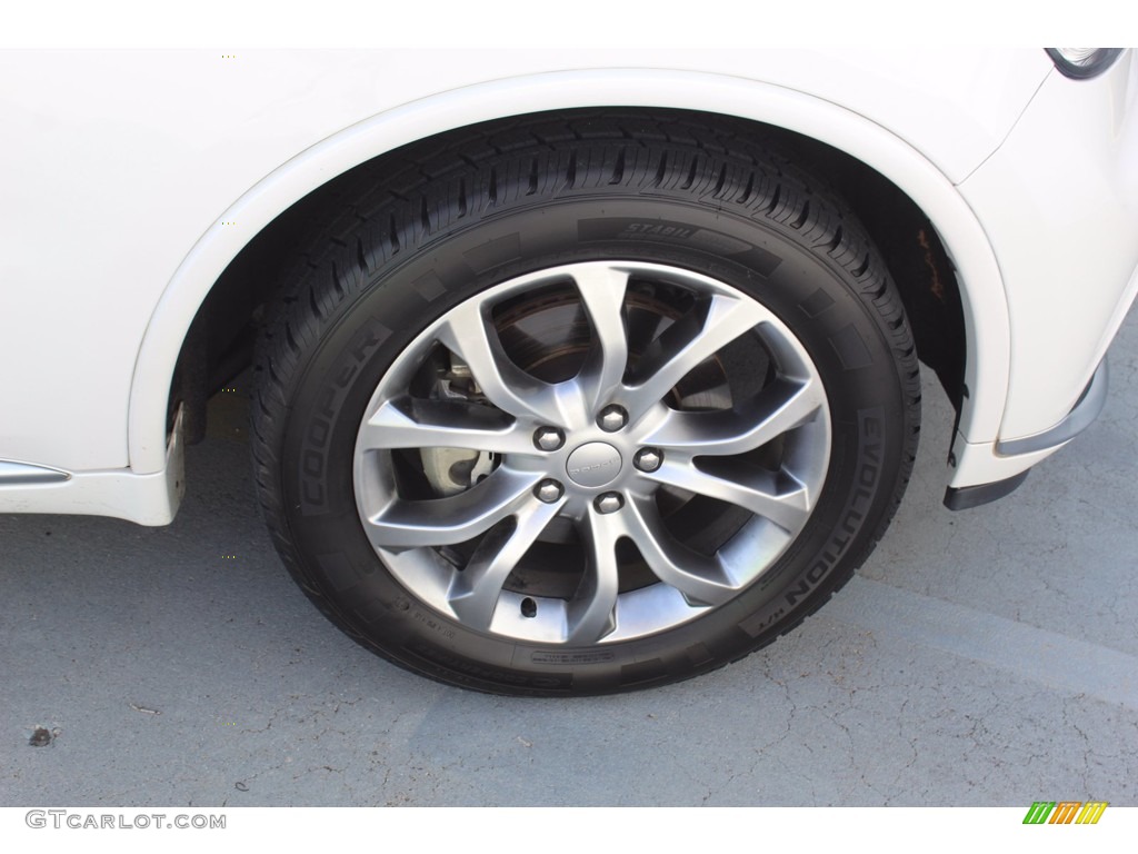 2017 Dodge Durango Citadel Anodized Platinum Wheel Photo #139398648